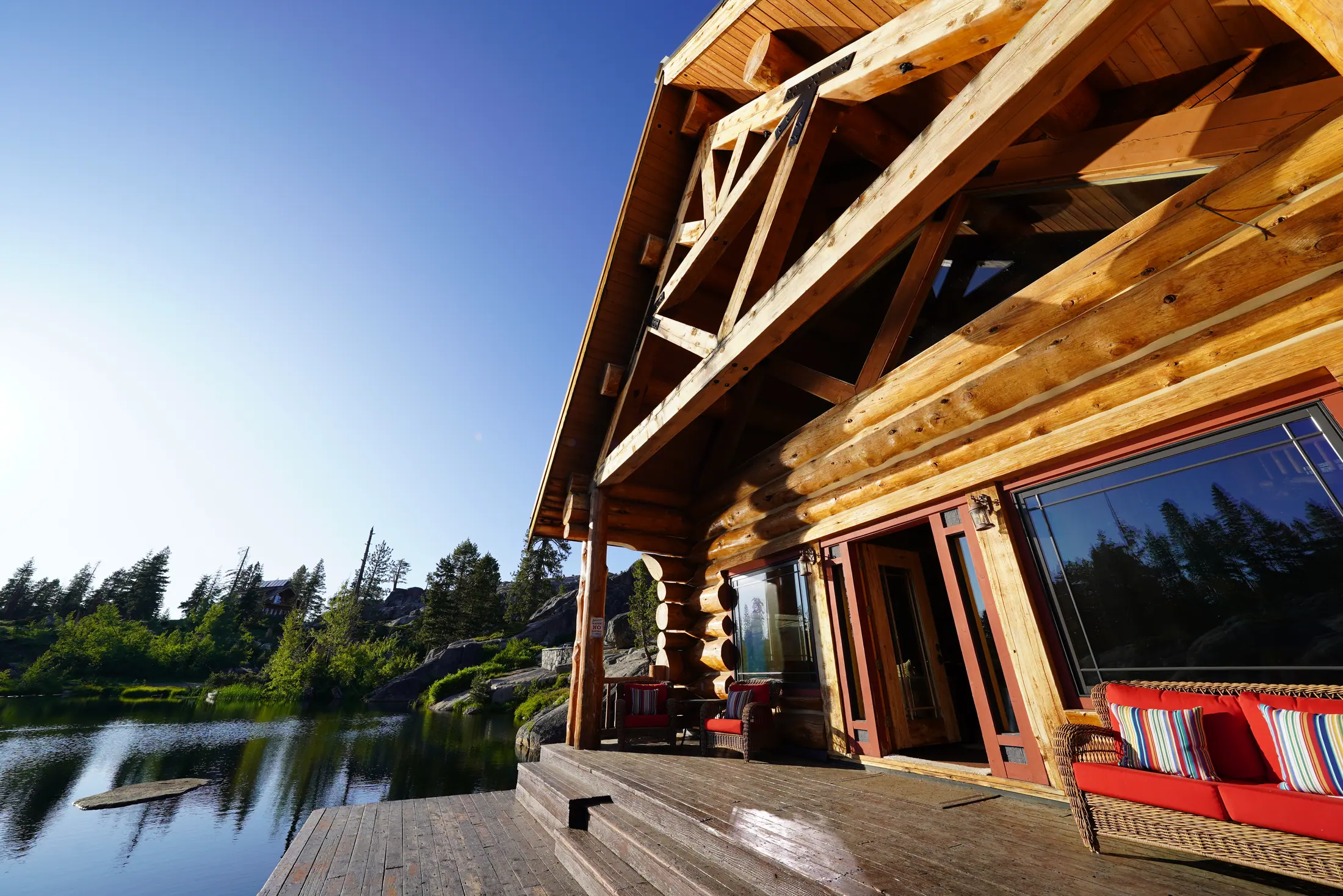 The Lodge — Five thousand square feet, on the water